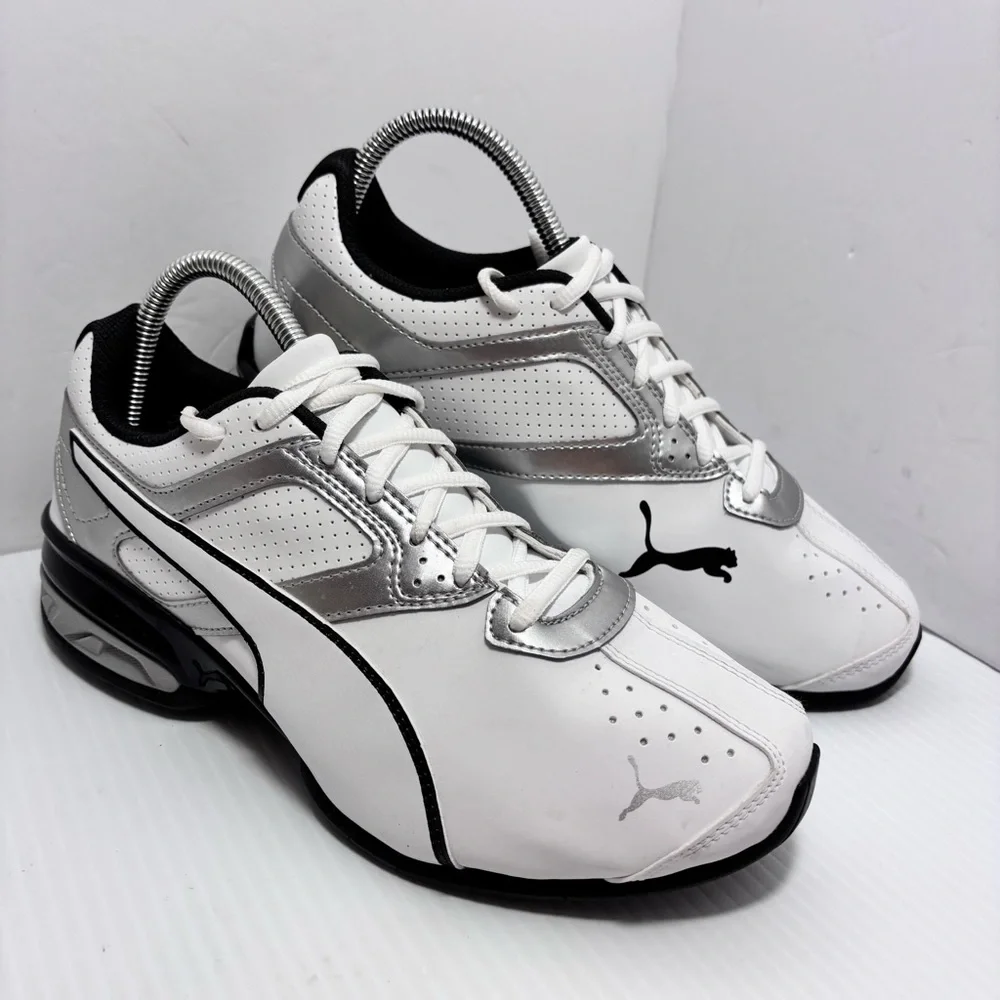 Puma Men's Tazon‎ 6 FM, Puma White/Silver, Size 7.5